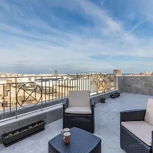 Apartment Terrace View - Stylish Two Bedroom Penthouse, Msida